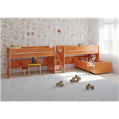 Кровать для троих детей Финикс Fmebel 80x190