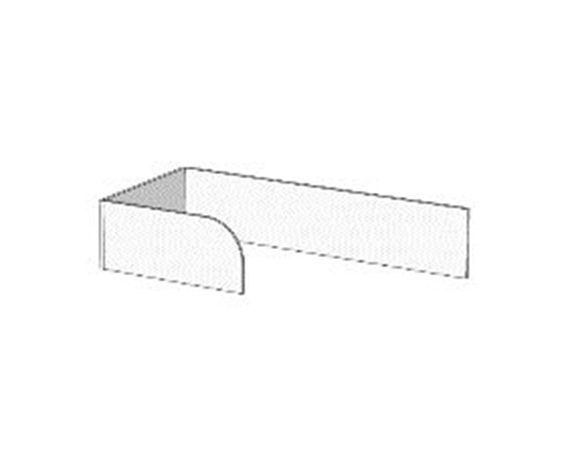 Борт Г-образный с ограничителем для кроватей (схема) 2 Fmebel стандарт