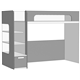 Кровать-чердак с ящиком в ступенях (схема) Fmebel стандарт