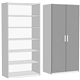 Шкаф двухдверный с полками (схема) Fmebel стандарт