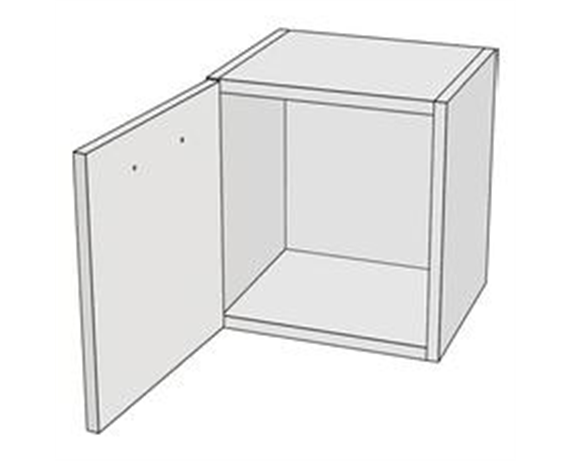 Шкаф навесной левый (схема) Fmebel стандарт