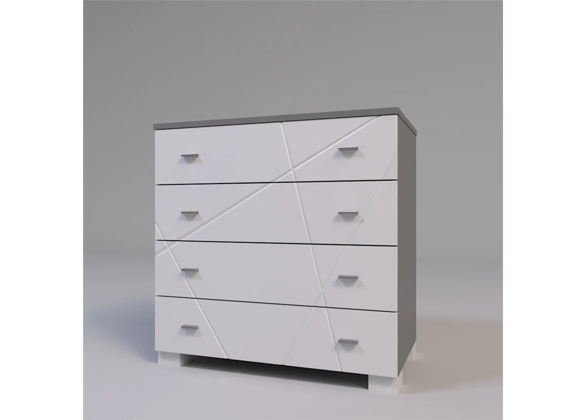 Комод City X Fmebel 804х460х804 белый