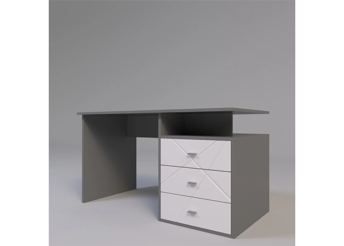 Стол City X Fmebel 1350х650х740 белый