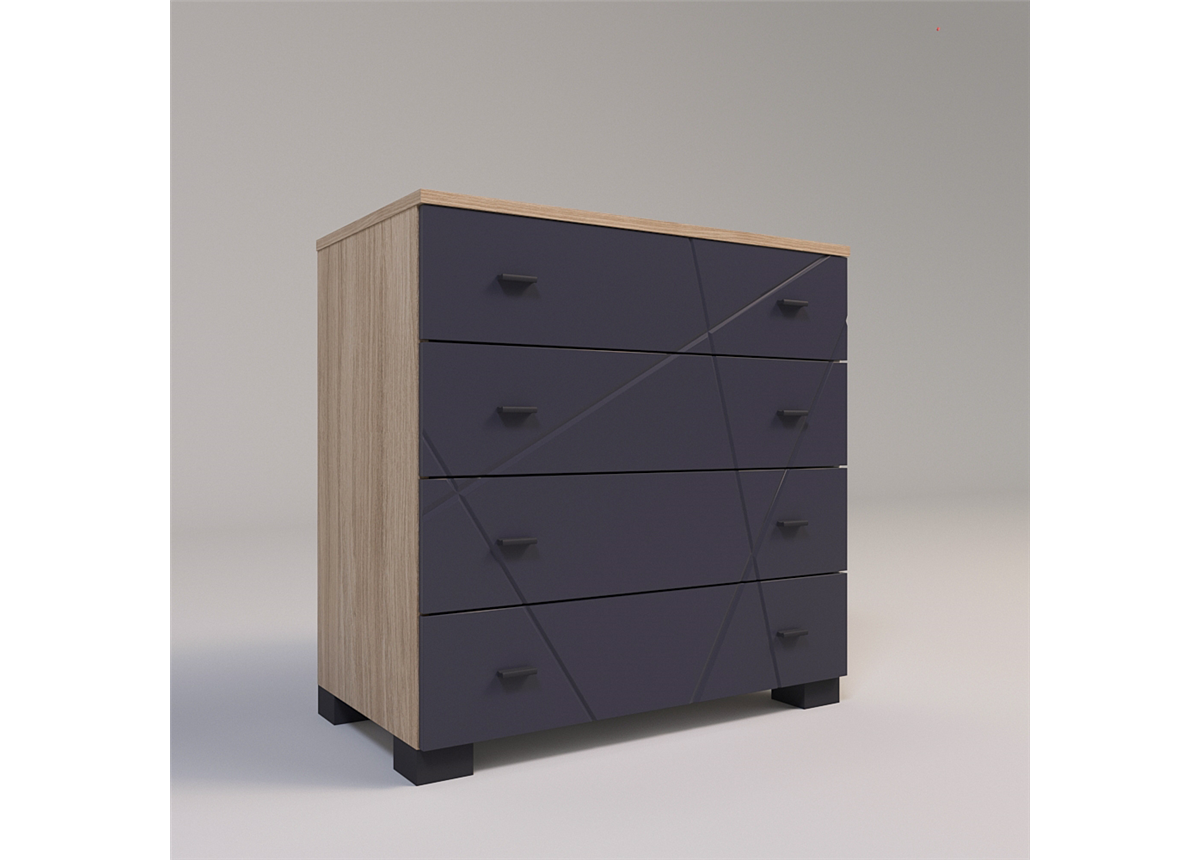 Комод City X Fmebel 804х460х804 графит