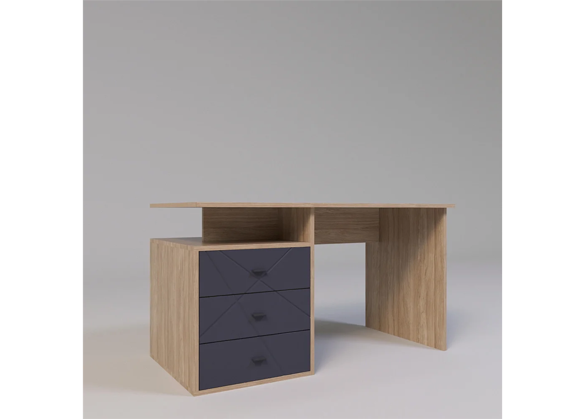 Стол City X Fmebel 1350х650х740 графит