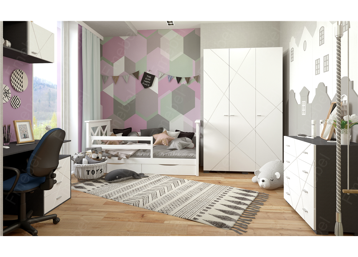 Комната City X Fmebel белый