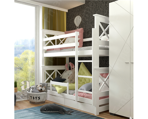 Двухъярусная кровать Лея Fmebel