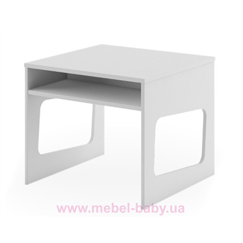 266_Столик BOX Fashion Grey Meblik 638 белый