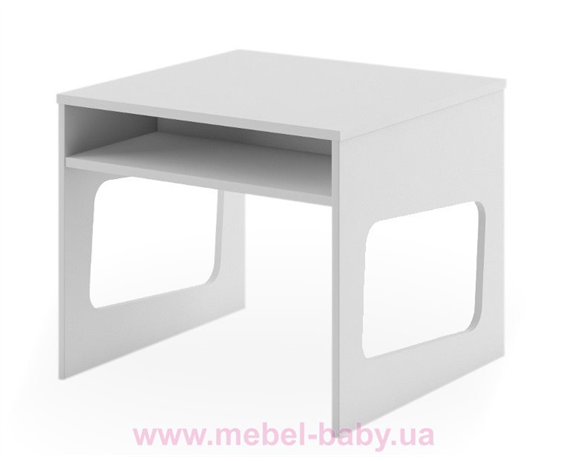 Распродажа 266 Столик BOX Серия Fashion Grey Meblik 638 белый