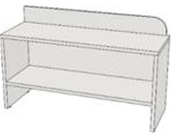 Корпус стола - тумба универсальная (схема) Fmebel люкс