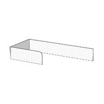 Борт Г-образный с ограничителем для кроватей (схема) Fmebel люкс
