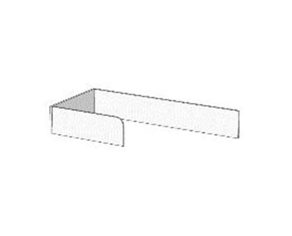 Борт Г-образный с ограничителем для кроватей (схема) Fmebel люкс