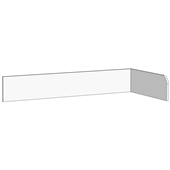 Борт Г-образный для кроватей (схема) Fmebel элит