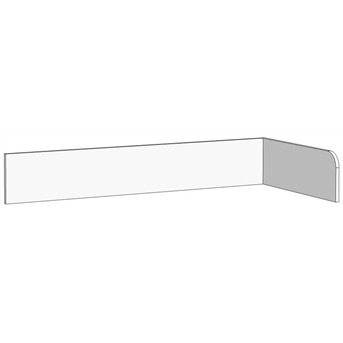 Борт Г-образный для кроватей (схема) Fmebel люкс
