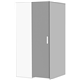 Шкаф-гардероб угловой прикроватный (схема) Fmebel стандарт