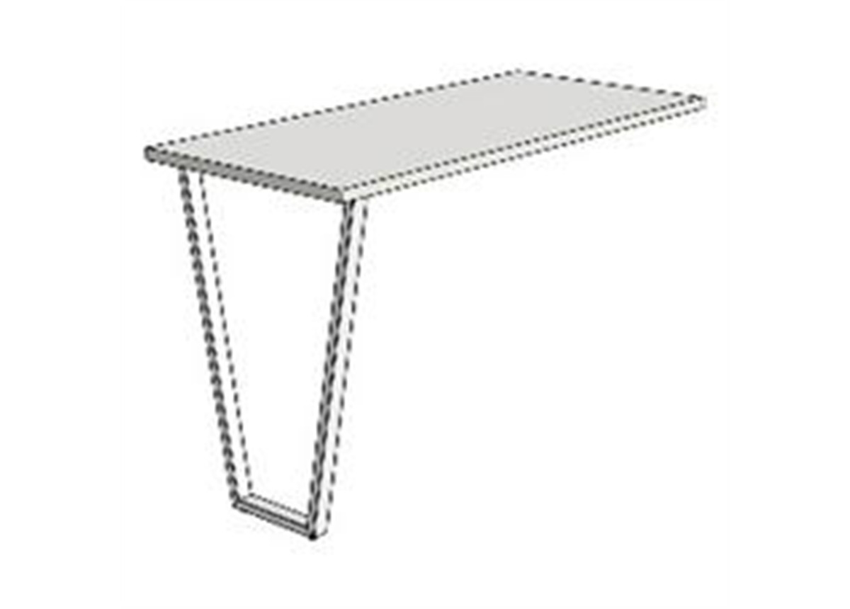 Металлическая опора (схема) Fmebel элит