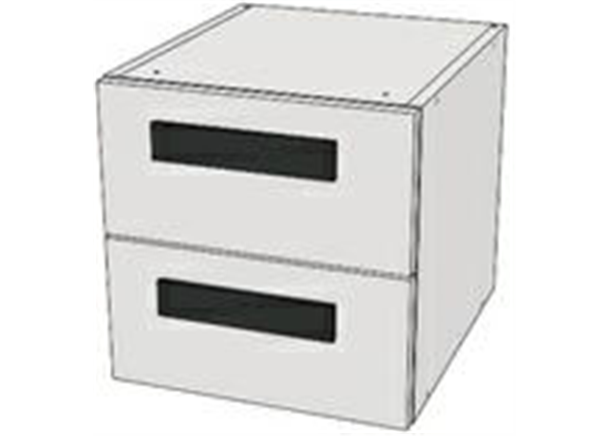 Секция с 2 ящиками (наполнение для стола) (схема) Fmebel люкс