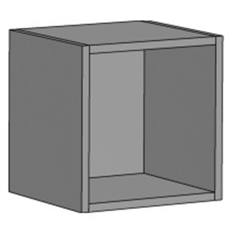 Полка открытая 1 секция (схема) Fmebel элит