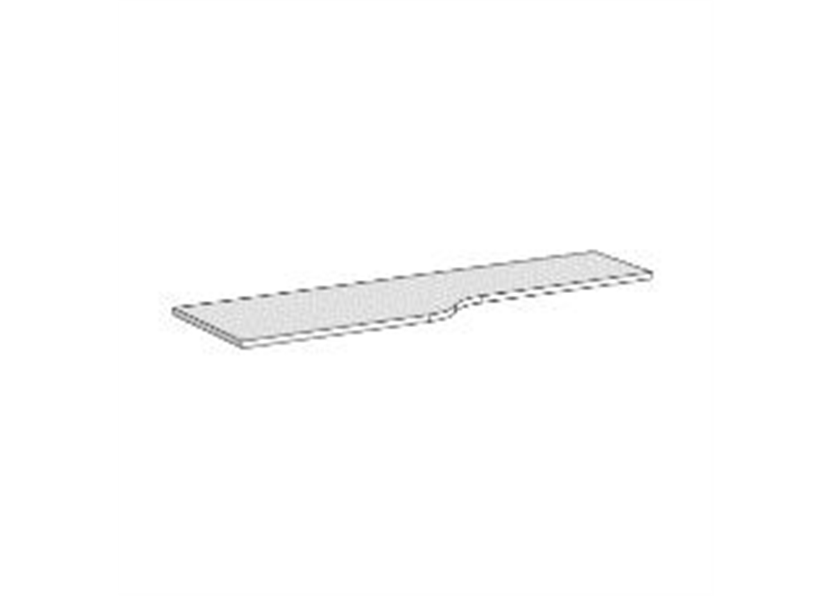 Столешница для стола фигурная (max 2750 мм) (схема) Fmebel элит