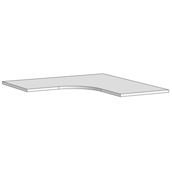 Столешница для стола угловая (схема) Fmebel элит