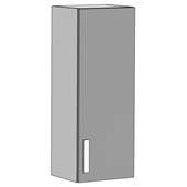 Шкаф навесной вертикальный 2 (схема) Fmebel люкс