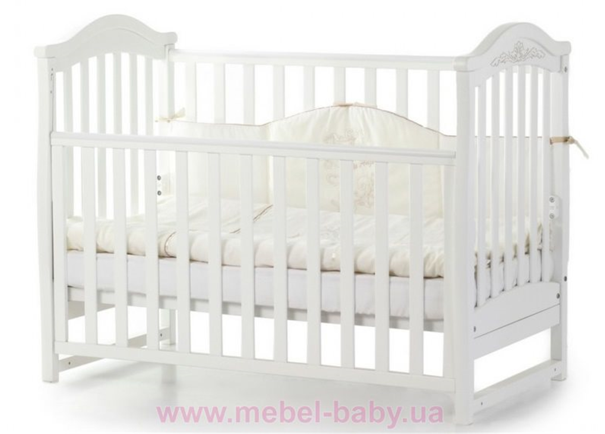 Кроватка Соня ЛД3 ЕС Верес 60х120 Белый