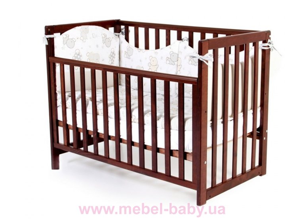 Кроватка Соня ЛД13 съемная спица Верес 60х120 Орех