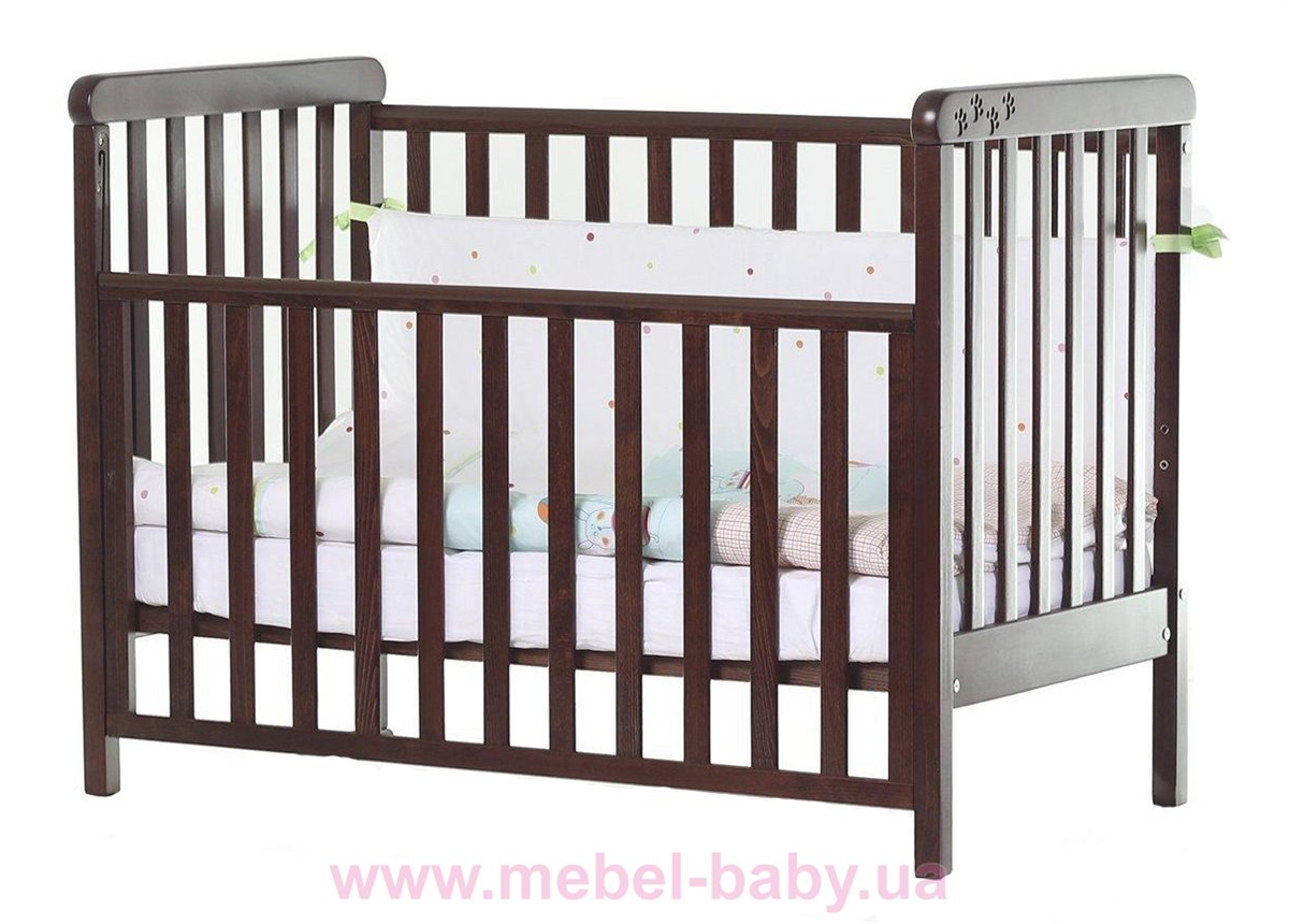 Кроватка Соня ЛД12 ЕС Верес 60х120 Орех