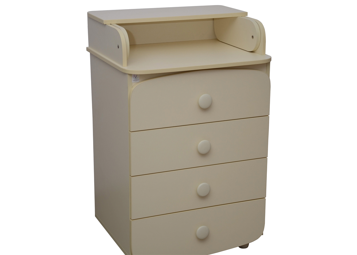 Пеленальный комод Верес слим Слоновая кость 60 см