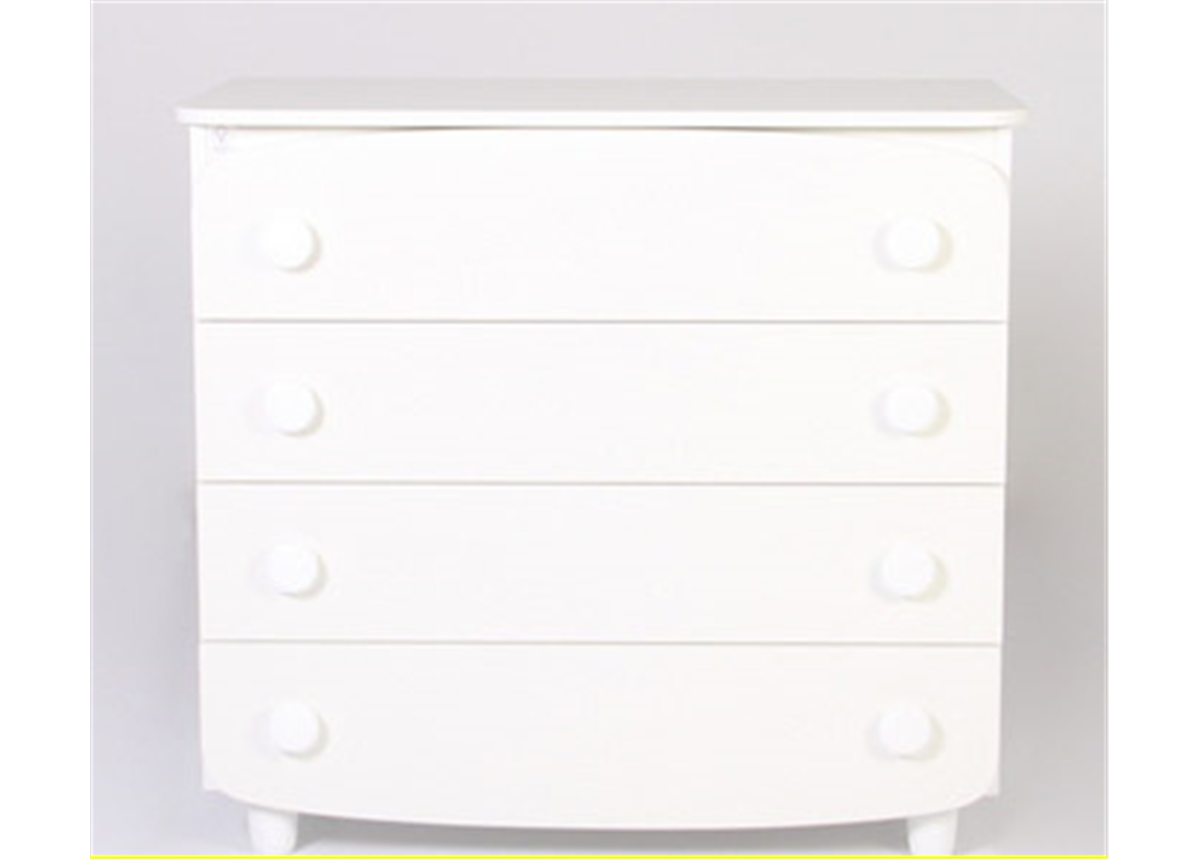 Комод под съемный пеленатор 900 Верес белый