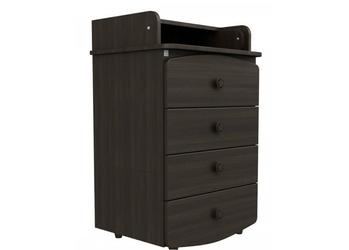 Комод-пеленатор слим орех 600 Верес