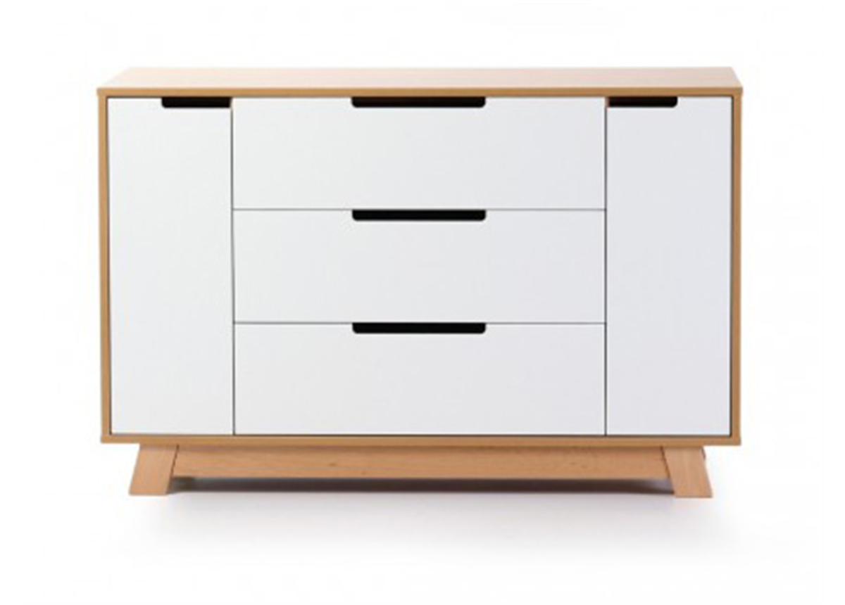 Комод Manhattan 1200 под съемный пеленатор Верес Бело-буковый