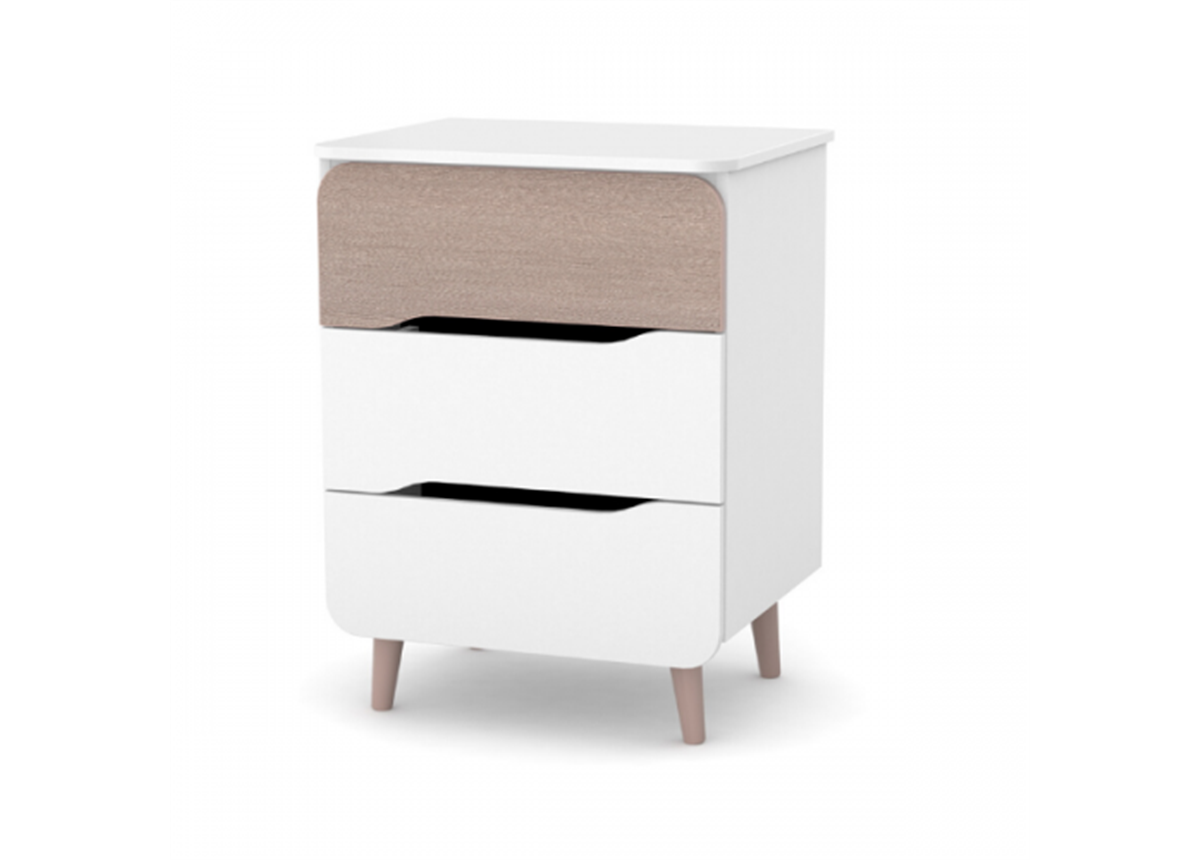 Комод Сидней 600 под съемный пеленатор Верес капучино-белый