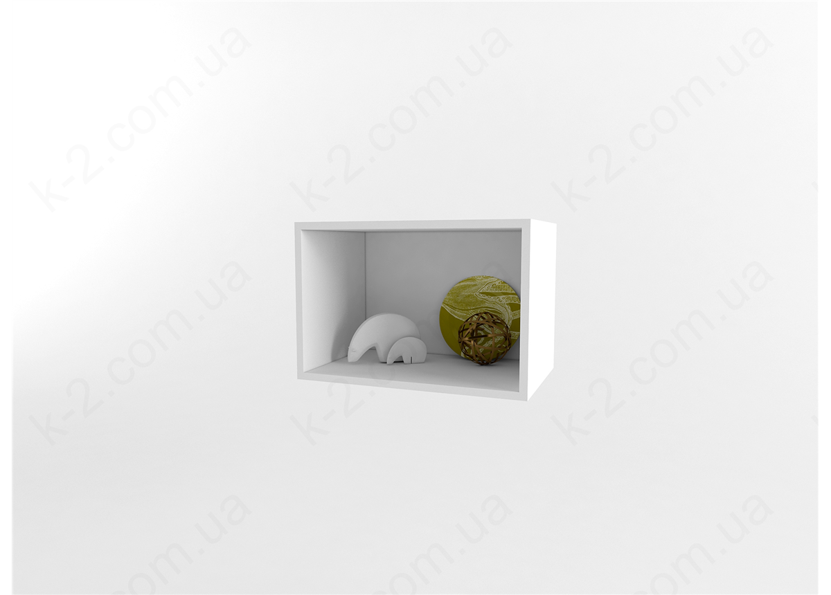 27 Полка открытая прямоугольная К-2