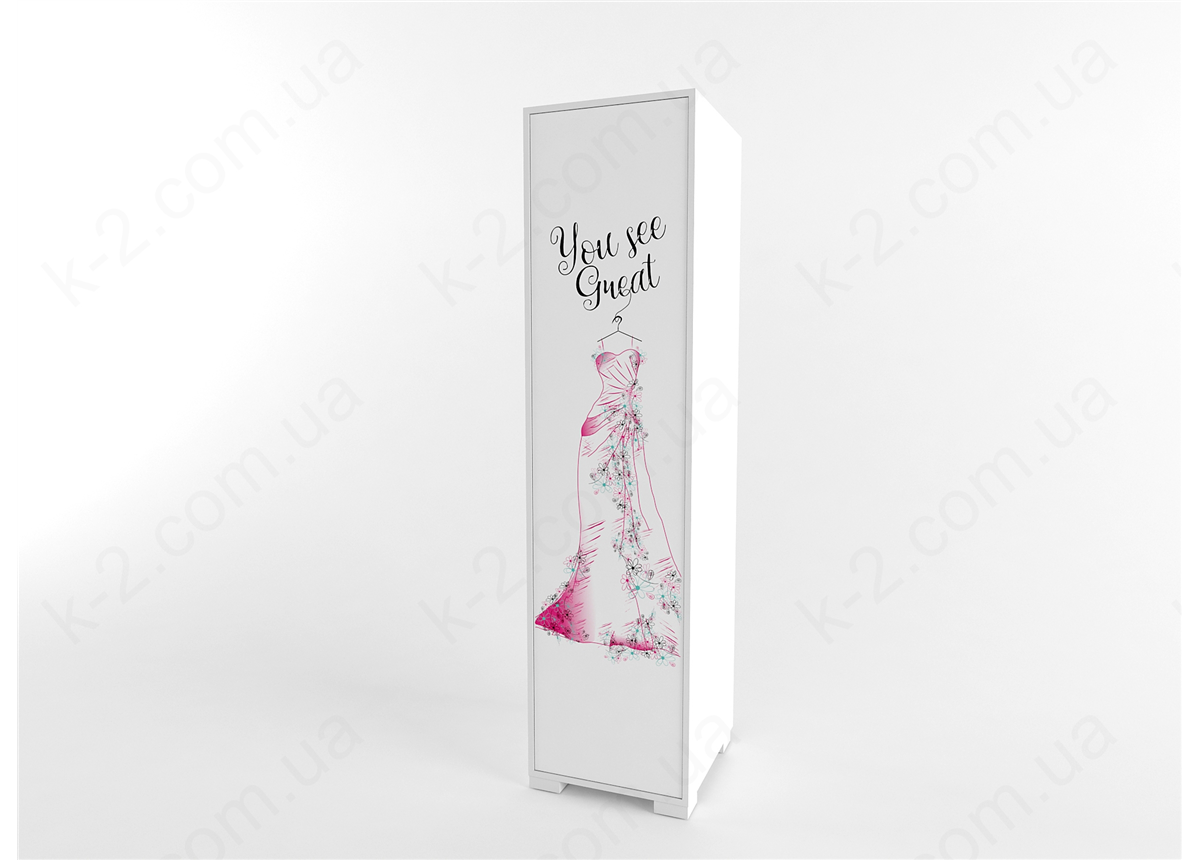 14 Шкаф однодверный 50 серия Beauty К-2 элит