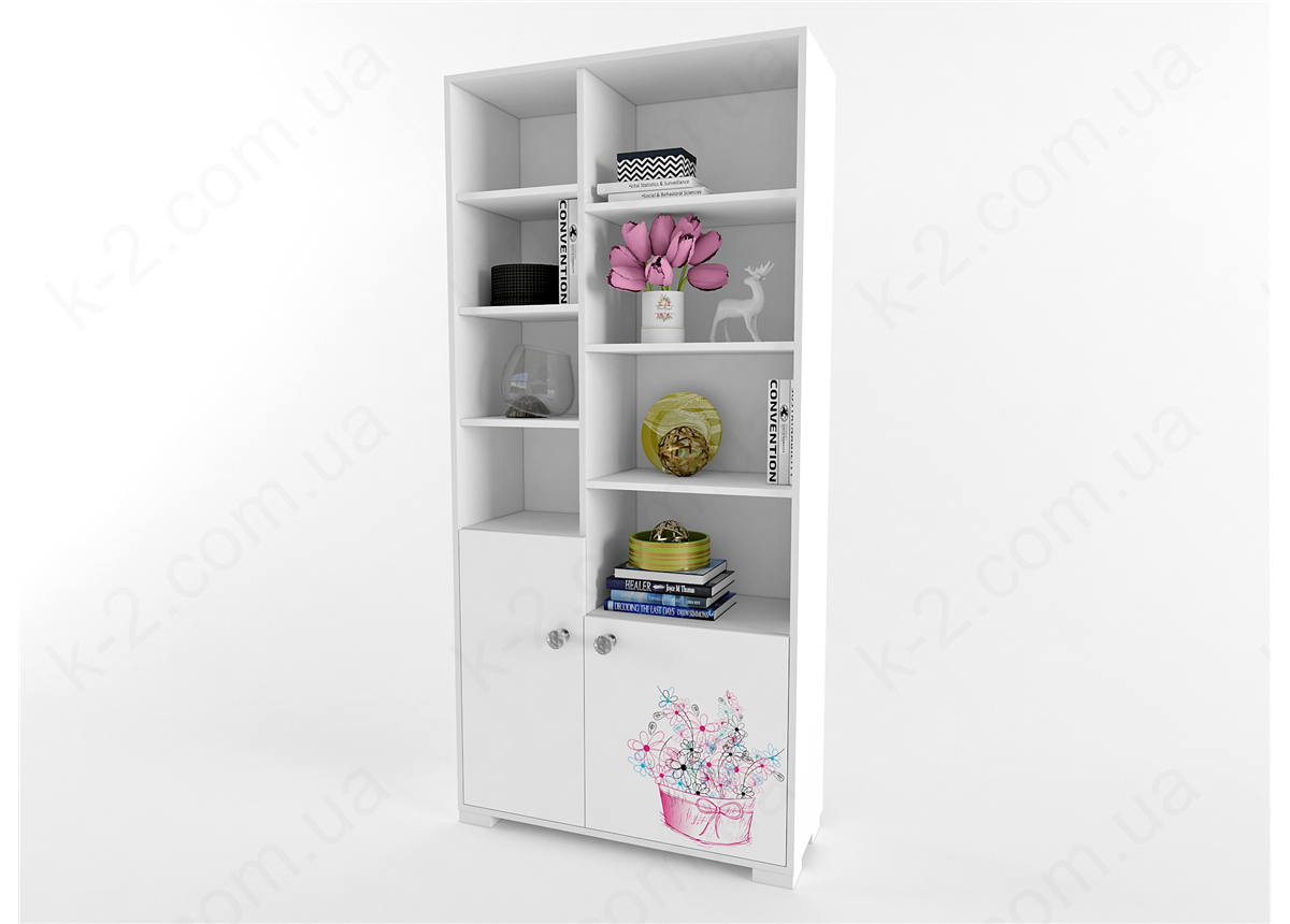 9 Стеллаж высокий 100 серия Beauty К-2 стандарт