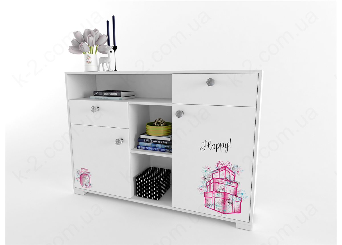 1 Стеллаж низкий 150 серия Beauty К-2 стандарт