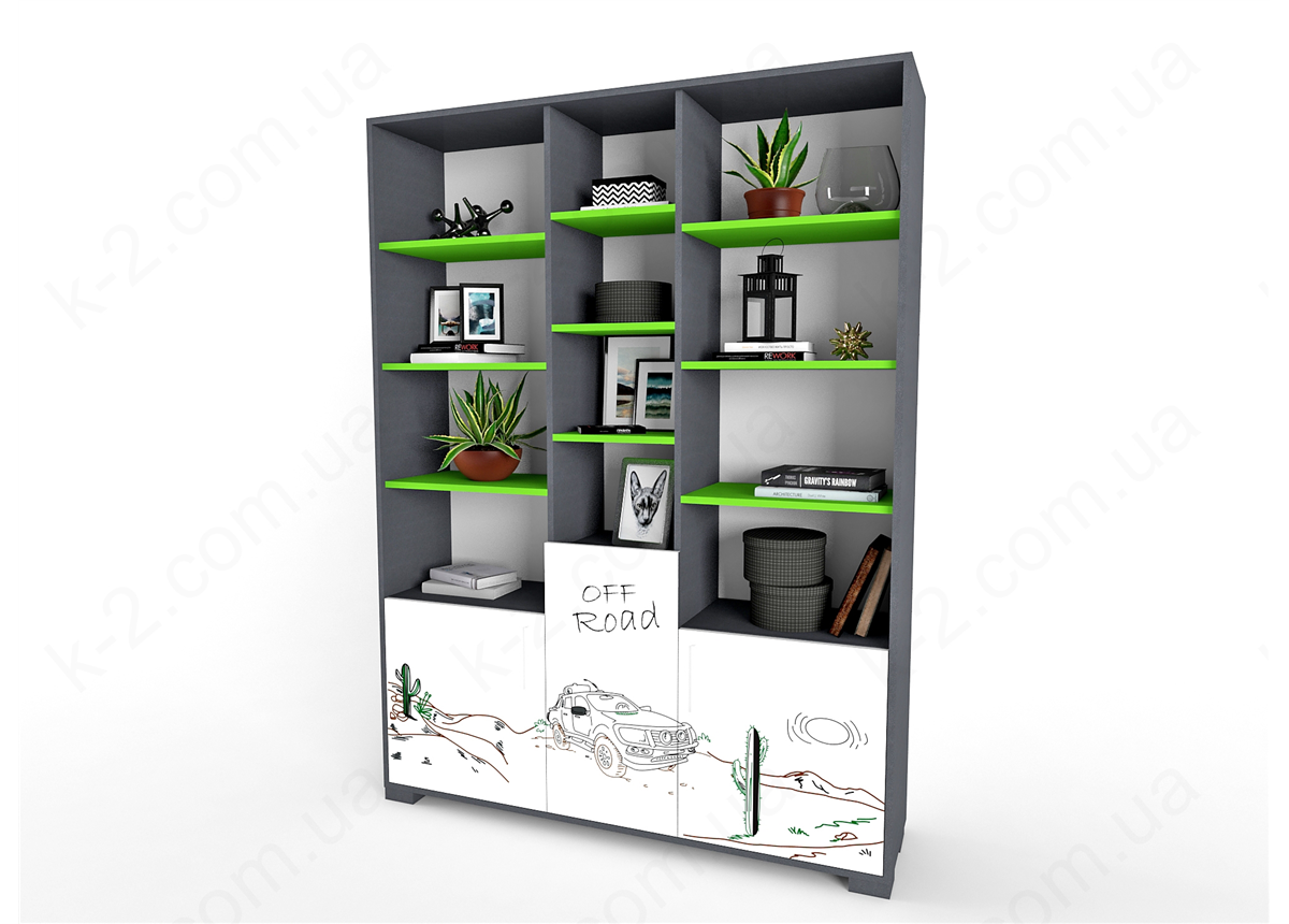 10 Стеллаж высокий 150 серия Dakar К-2 стандарт