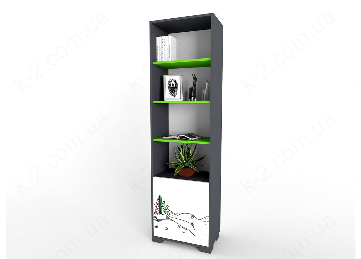 8 Стеллаж высокий 60 серия Dakar К-2 люкс