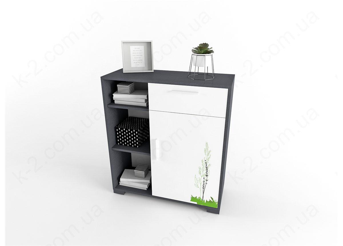 2 Стеллаж низкий 100 серия Forest К-2 стандарт