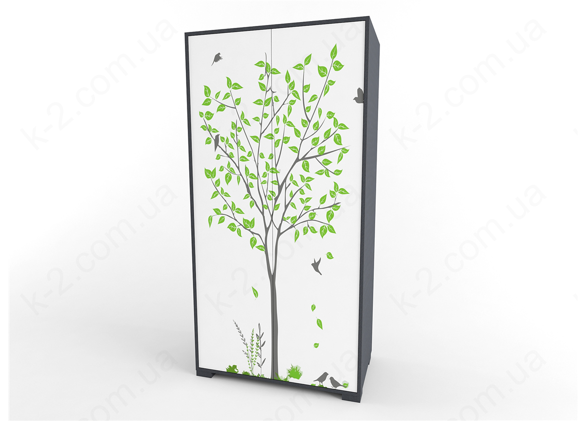 12 Шкаф двухдверный 100 серия Forest К-2 стандарт