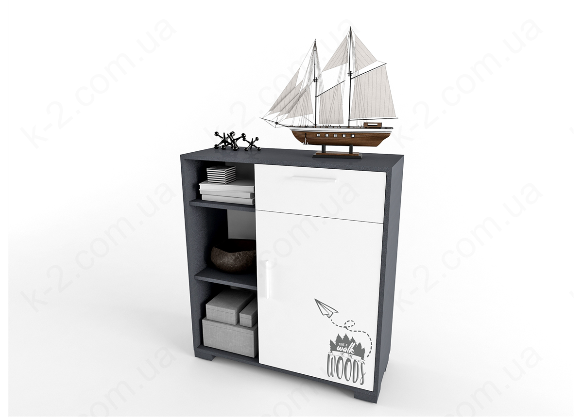 2 Стеллаж низкий 100 серия Travel К-2 стандарт