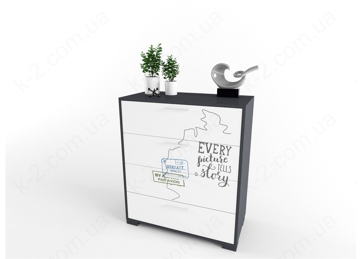 6 Комод 90 серия Travel К-2 люкс