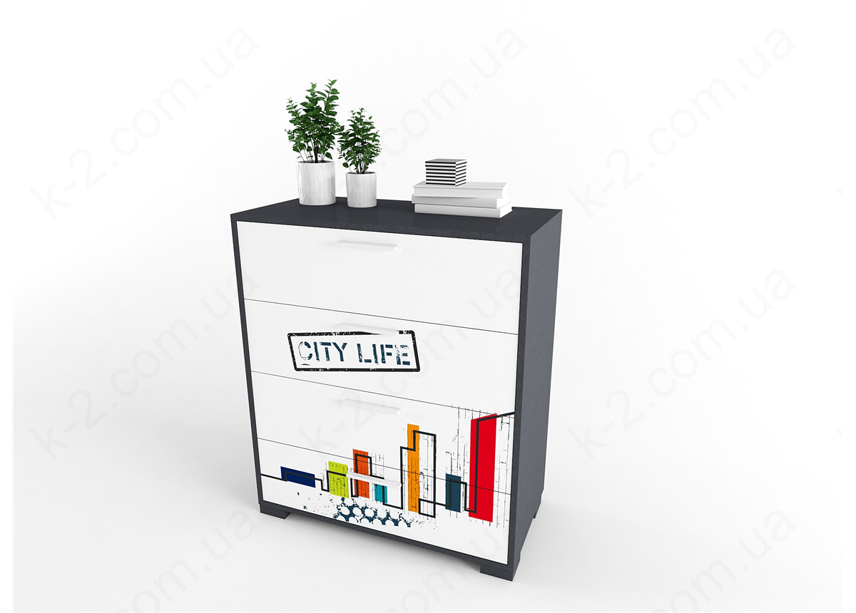 6 Комод 90 серия Urban К-2 стандарт