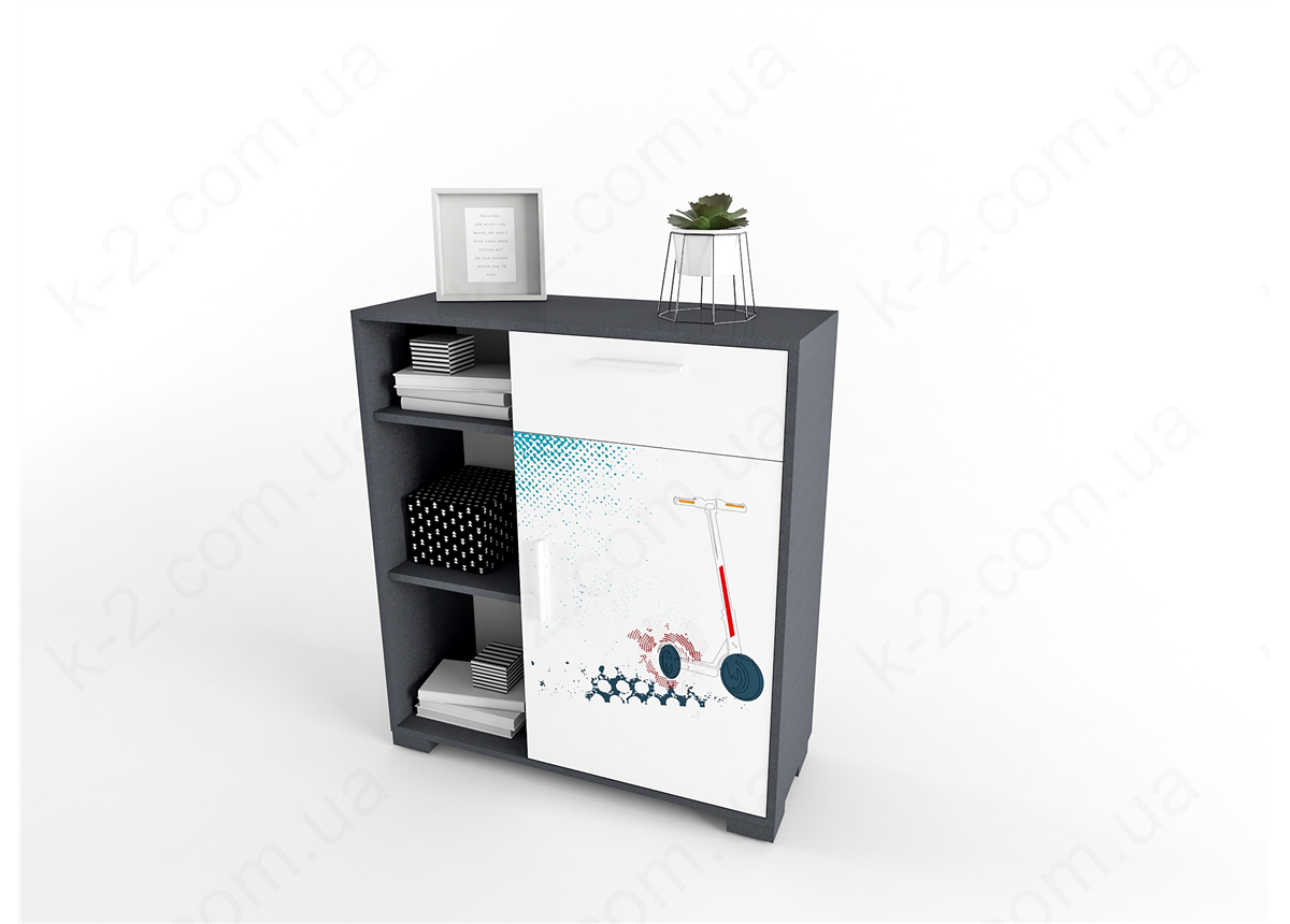 2 Стеллаж низкий 100 серия Urban К-2 стандарт