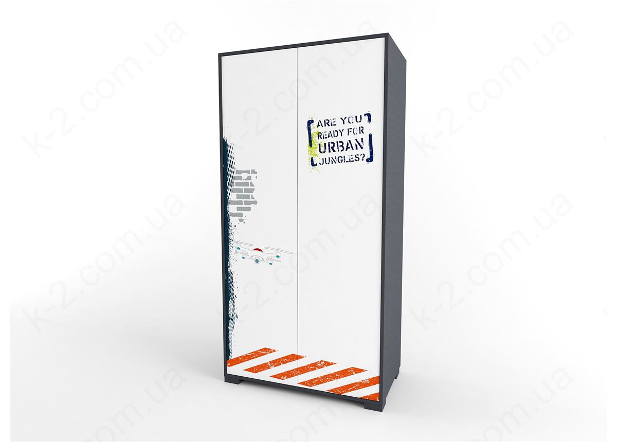 12 Шкаф двухдверный 100 серия Urban К-2 стандарт