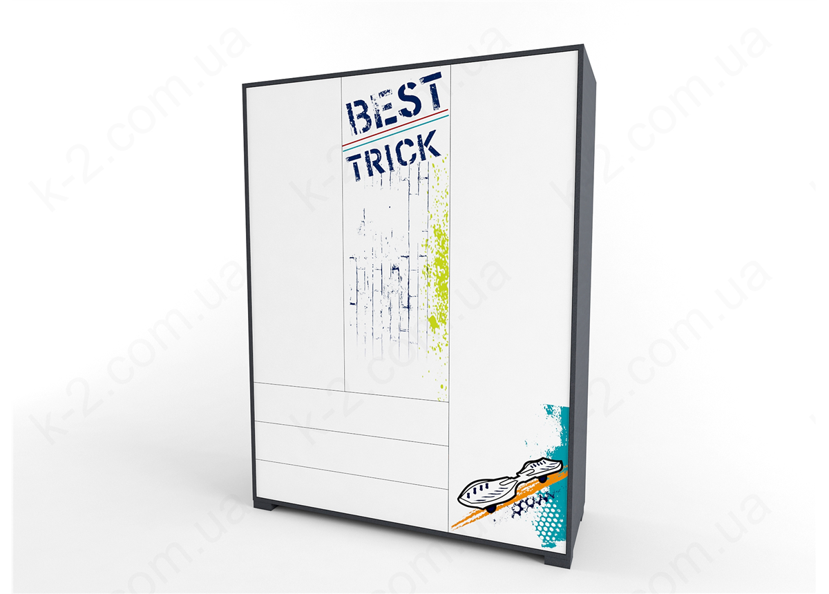 13 Шкаф трехдверный 150 серия Urban К-2 стандарт