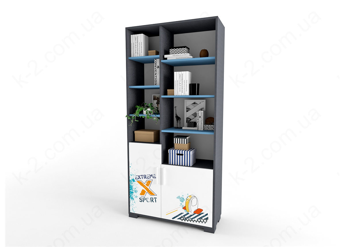 9 Стеллаж высокий 100 серия Urban К-2 элит