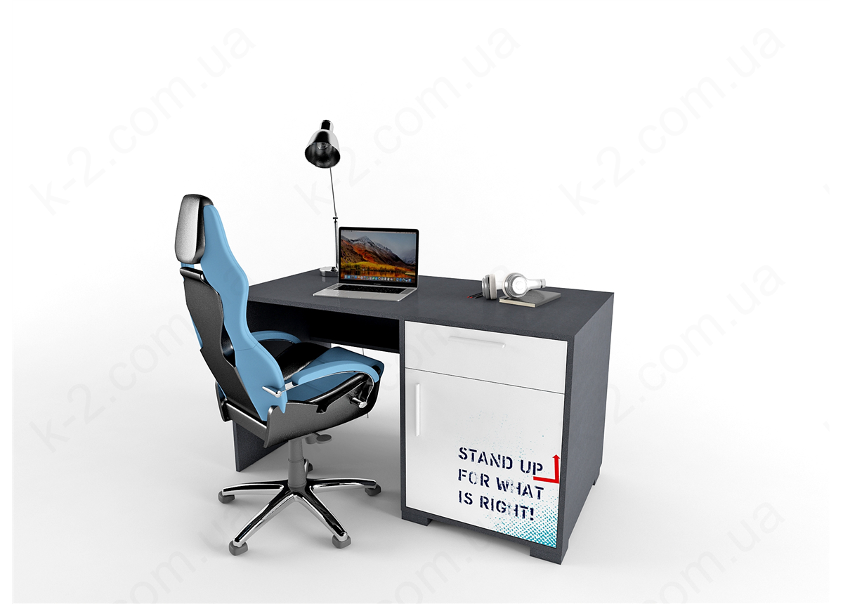 3 Стол с тумбой справа 135 серия Urban К-2 элит