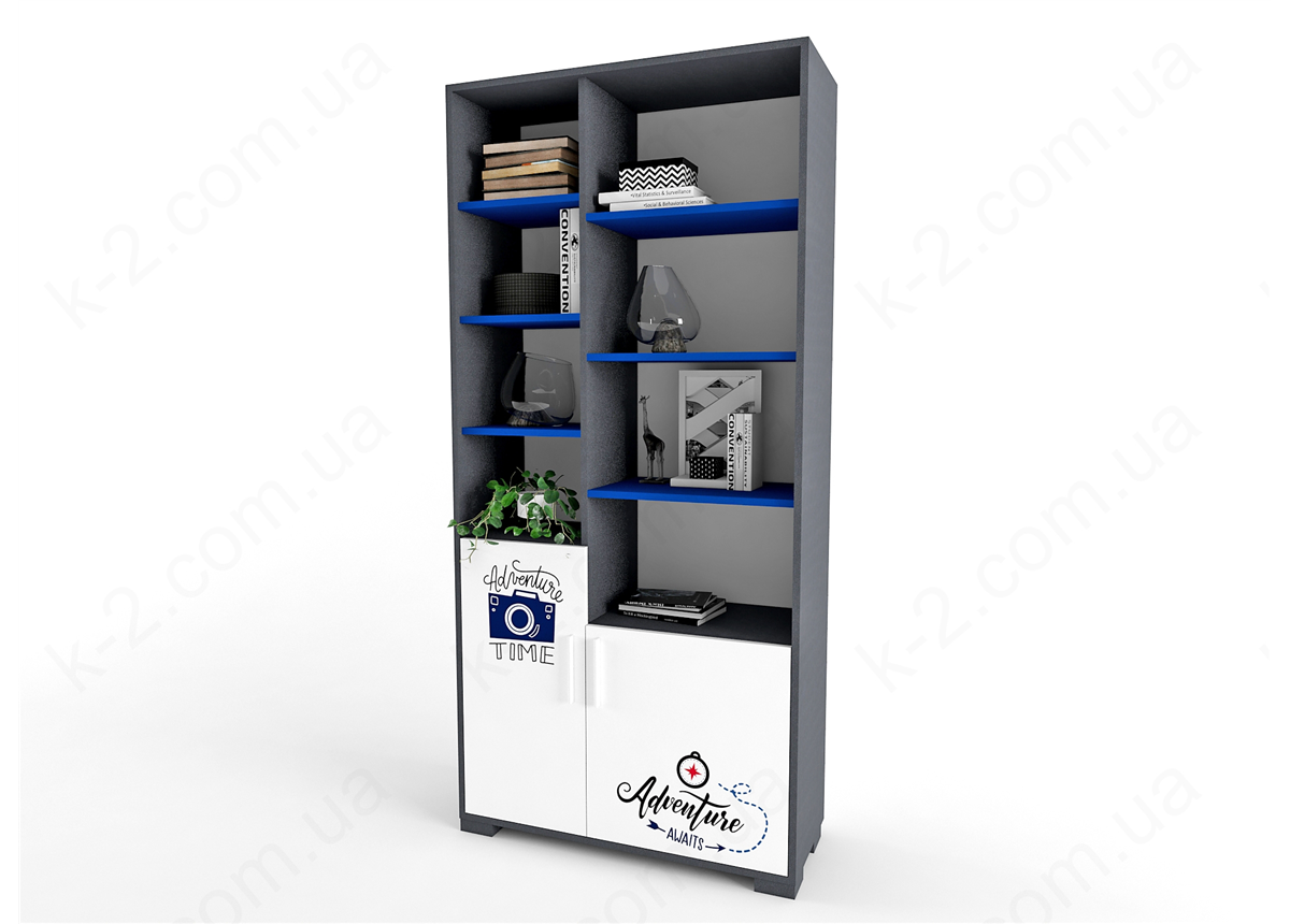 9 Стеллаж высокий 100 серия Voyage К-2 стандарт